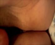 Fucking her pussy with a dildo closeup from 59 sec