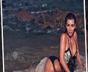 Kim Kardashian FUR BIKINI Plays in Snow! Hot Photoshoot from kim kardeshian bikini