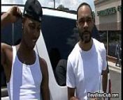 BlacksOnBoys - Black Muscular Gay Dude Gucks White Twink 19 from gay guck