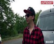 LETSDOEIT - Curious German Babe July Johnson Plays With BBC In Pick Up Bus from karthika actress malyalam comen10 juli amp ben xxx video