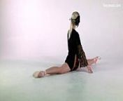 Nude ballerina super hot flexible teen from flexible yoga