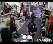 Sex in shop with big weenie from sex moves video