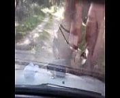 Busty cheating wife gets out of the car and sucks cock from aruna car bj flv