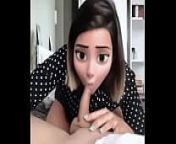 Best friends fuck and film it on camera with disney princess filter from disney femboy