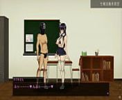 Pretty college lady having sex with a man in Breeding log new hentai game gameplay from bacha log sex