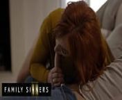 Dante Colle Thinks He Is Home Alone When His Stepmom Lauren Phillips Shows Up While He Jerks Off - Family Sinners from rushlight dante solo