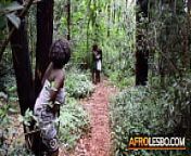 Amateur African lesbians Paulisha and Saumu caught by their BBW teacher from afro black teacher
