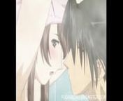 Hentai Bathtub Romantic First Time Sex Of A Cute Couple from anime long tongue