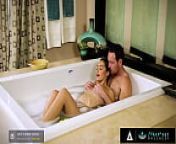 NURU MASSAGE - Avi Love's Foreplay Session Turns Into Passionate Fuck With Her Masseur from avi vlog bathing videos