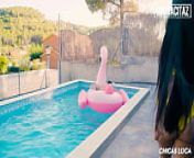 MAMACITAZ - (Andreina De Luxe, Alberto Blanco) - Juicy Ass Latina Slut Has Leg Shaking Orgasms While Getting Pounded Outdoors Full Scene from mamacitaz full movie big juicy ass colombian beauty andreina de luxe gets smashed raw by the pool