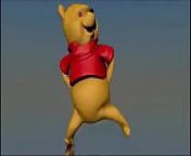 Winnie the pooh dancing from juny the pooh