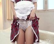 着エロアイドルの島本みゆきちゃんが、一本道に初登場！　 巨乳メイドのご奉仕プレイ1 from japanese maid dildo