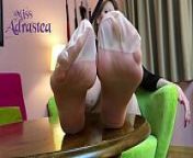 Leck meine Nylonsohlen ! - Lick my Nylon soles! from sole feet licking