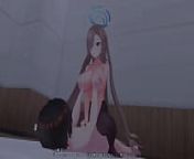 [MMD-Blue Archive] Asuna Karin Shiroko from kakudate karin serving you blue archive hentai uncensored 3d