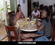 Black StepFamily Orgy from its orgy time