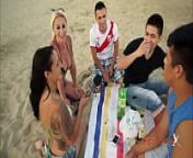 Hot lesbian sex scene on the beach - Angelica Queen and Nikita Ways from nikita patel sex scene