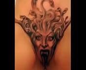 Pussy Medusa from tattooed pussy