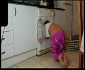 Oh no, i'm stuck in washing machine from www teen xxxvideocking machine