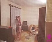 Spy on two lesbians through the window and go to visit them from neighbor girl bath spying mp4