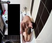 Real Amateur Young Couple Sex in the Bathroom from www xxvteo real sex bath