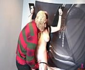 Skylar Vox Vs Freddy Krueger and the Saint Andrew&rsquo;s Cross from cute cross eyed orgasms