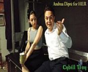 Mistress Cybill Troy squeezes Andrea Dipr&egrave;'s balls from cybill troy caning and whipping