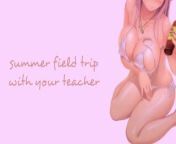 Field Trip With Your Teacher (Teacher Series) | SOUND PORN | English ASMR from sex with your teacher anime