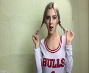 Horny schoolgirl teases her classmate and gets covered in cum - Eva Elfie from provr