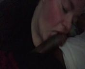 BBW swallows her doms load from psip