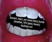 Giantess Eating Sounds ASMR - Audio Only - Sophie Adulting from vorr