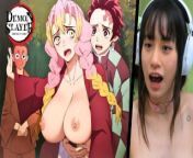 PORN React! I watched &quot;What really happened at Swordsmith Village&quot; - Demon Slayer Hentai from sarasalu movie sex scenes big boobs aunty saree sex