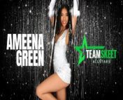 TeamSkeet's All-Star Of The Month Is The Passionate Queen Ameena Green from dan analysis bahagian i