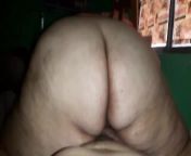 Assjob by latina BBW of 60 years old! milf buttjob from older woman granny