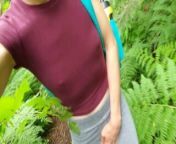Cute Hiker Takes a Piss on the Path from nerdy faery