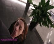 Public Blowjob In A Crowded Mall! GOT CAUGHT! from mollestopestage