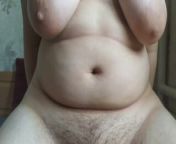 Chubby girl riding fat cock and takes huge unprotected impregnation creampie from desi fat hairy pussy