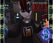 Space Raccoon Butt Invasion - POV Furry Sex from fazura