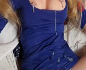 BEAUTYFUL SEXDOLL CAMARI AS TBBT PENNY LOOK A LIKE. CUM COVER BLUE DRESS DRIBBLE 4K 60 FPS. from kaley cuoco naked boob