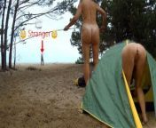 How to set up a tent on the beach naked. Video tutorial. from confused halimo fingering