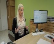 LOAN4K Sensual business lady needs extra money from the local bank from loan luan