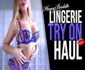 Scarlet Chase -YouTubeHoney Birdette Try On Haul! from kajal in sexy bra panty dress