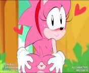 Amy Rose x Sonic Mania Hentai from amy rose futa x zinadesfm