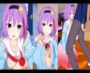 [Hentai Game Koikatsu! ]Have sex with Touhou Big tits Satori Komeiji. 3DCG Erotic Anime Video. from lndia srx videos videe
