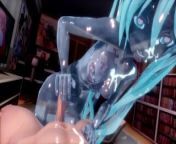 3d Hentai MMD - A Squishy Slime Miku Service (AutumnJelly) from r18mod