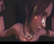 Lara Croft gets captured from tifa lockhart gets captured and fucked by bandits