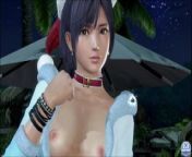 Dead or Alive Xtreme Venus Vacation Nagisa Reindeer Mini Xmas Nude Mod Fanservice Appreciation from 片平なぎさ