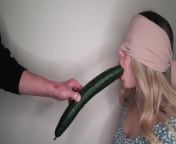 A game of taste. My best friend tricked into sucking my dick and swallowing cum from mom blindfolded tricked into taste game