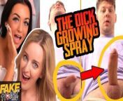 Fake Hostel - Micro Penis guy grows 8 inches with Dick Growing Spray and gets into a threesome from micromax