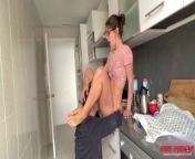 One Sunday while I'm cooking in a thong, Valentin fucks me deliciously - Miss Pasion - from sunray