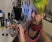She drinks 11 loads of collected cum from a glass from collection anzalna nasir